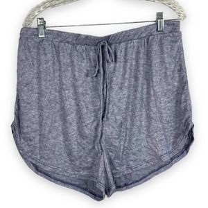 Fashion Nova Gray/Blue Lounge Shorts